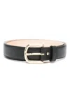 Apc Leather Belt In Black