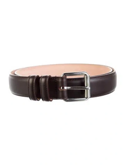 Pre-owned Apc Leather Belt In Brown