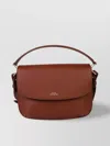 Apc Leather Cross-body Bag Adjustable Strap