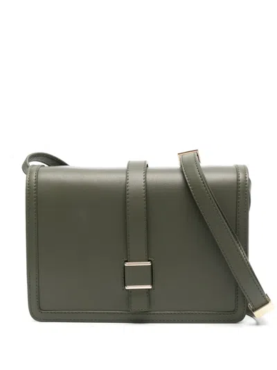 Apc Leather Cross Body Bag In Green