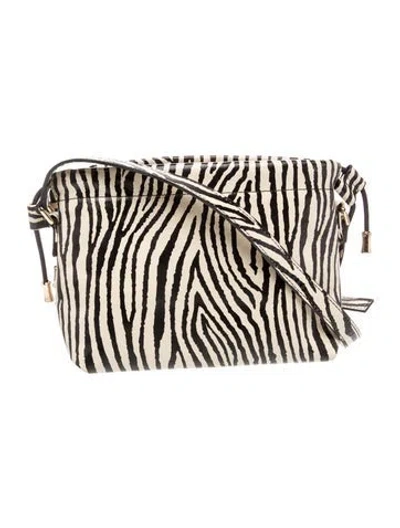 Pre-owned Apc Leather Crossbody Bag In Neutral