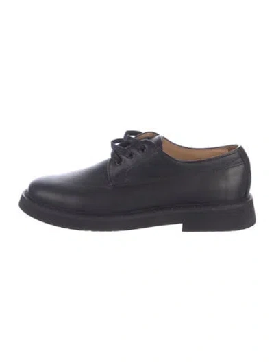 Pre-owned A.p.c. Leather Derby Shoes In Blue