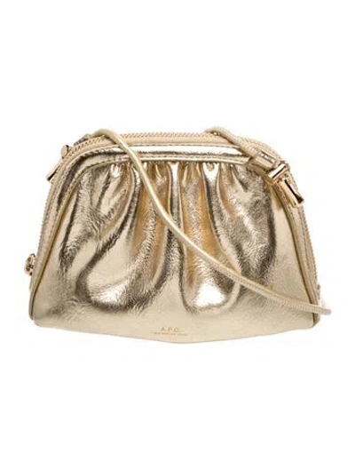 Pre-owned A.p.c. Leather Evening Bag