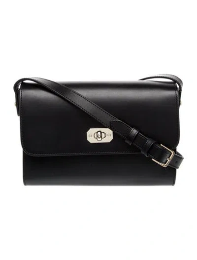 Pre-owned A.p.c. Leather Greenwich In Black
