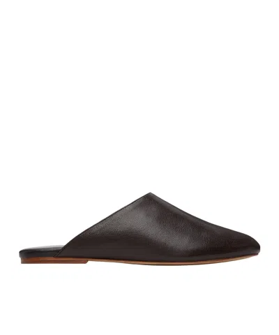 A.P.C. LEATHER MULES