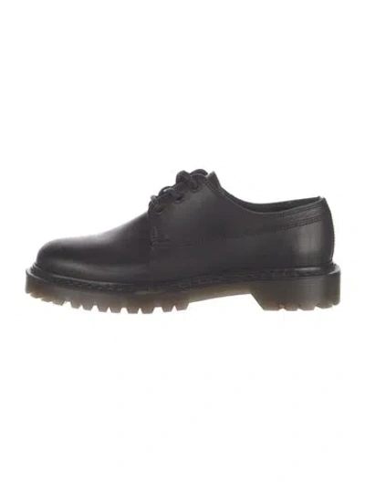 Pre-owned A.p.c. Leather Oxfords In Black