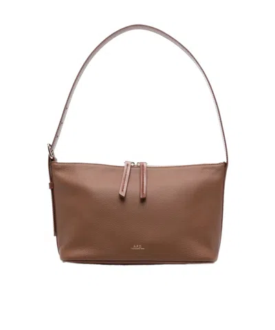Apc Leather Shoulder Bag