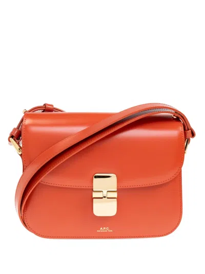 Apc Leather Shoulder Bag