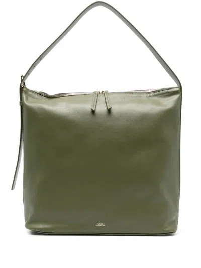 Apc Leather Shoulder Bag