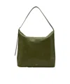 Apc Leather Shoulder Bag In Green