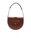 Apc Leather Shoulder Bag In Red