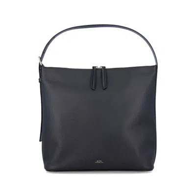 Apc Leather Shoulder Bags