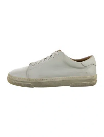 Pre-owned Apc Leather Sneakers In White