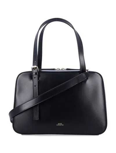 APC A.P.C. LEATHER VIRGINIE BOX BAG