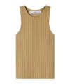 Apc Lemaitre Ribbed-jersey Tank Top In Nude