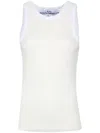 Apc Lemaitre Ribbed-jersey Tank Top In White