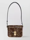 Apc A.p.c. Leopard Printed Small Shoulder Bag