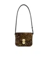 Apc A.p.c. Leopard Printed Small Shoulder Bag In Multicolor