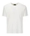Apc Lewis Organic-cotton T-shirt In White