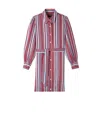 Apc Liane Dress In Multi