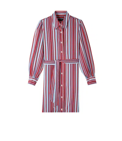 Apc Liane Dress In Multi
