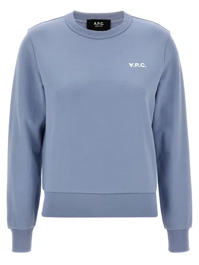 APC LIGHT BLUE BOXY PETIT VPC SWEATSHIRT