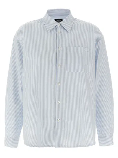 APC LIGHT BLUE BOYFRIEND SHIRT