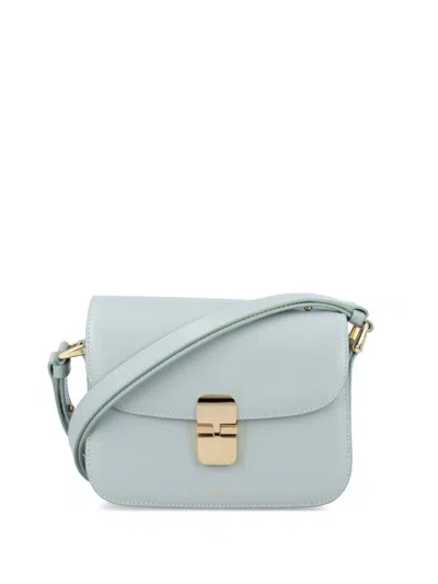 Apc Light Blue Grace Crossbody Bag
