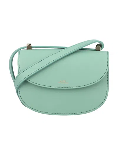 Apc A.p.c. Geneve Mini Bag In Light Green