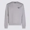 Apc A.p.c. Light Grey Cotton Sweatshirt