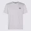 Apc A.p.c. Light Grey Cotton T-shirt In Gray