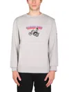 A.p.c. A. P.c. Classic Crew Neck Sweatshirt In Light Grey