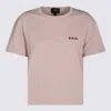 Apc A.p.c. Boxy Petit Vpc T-shirt In Rose Poudre/bordeaux