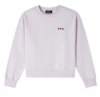 Apc A.p.c. Lilac Cotton Sweater In Pink