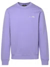 Apc A.p.c. Lilac Cotton Sweatshirt In Liliac