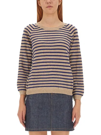 Apc A.p.c. Lilas Shirt In Multicolour