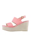Apc Lily Wedge Sandals In Multi