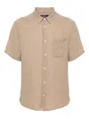 Apc A.p.c. Chemisette Bellini Logo Clothing In Neutral