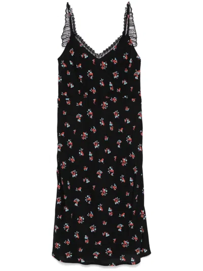 Apc Lisa Dress In Black