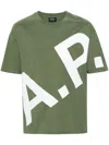 A.p.c. Lisandre T-shirt In Green