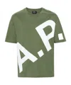 Apc A.p.c. T-shirts And Polos In Green