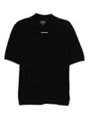 Apc Livio Polo Shirt In Black