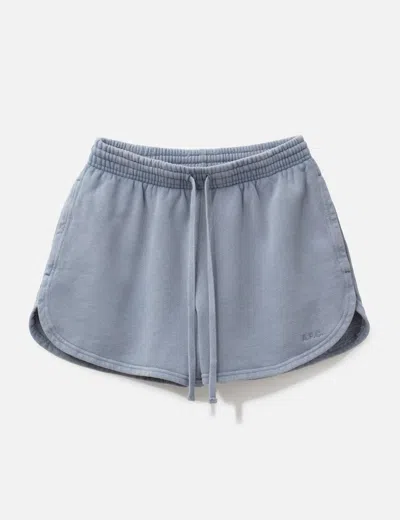 Apc Liz Shorts In Blue