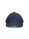 Apc Navy Eden Vpc Baseball Cap In Blue