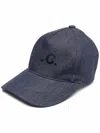 Apc A.p.c. Logo Baseball Cap In Blue