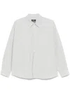 Apc Greg Striped Long-sleeve Shirt In Blue