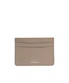 Apc Logo Card Holder In Nude