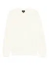 Apc Crew Neck Long-sleeved Sweatshirt In White