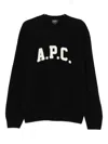 Apc A.p.c. Sweaters Black In Black