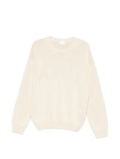 Apc A. P.c. Logo-detail Crew-neck Sweater In Multi